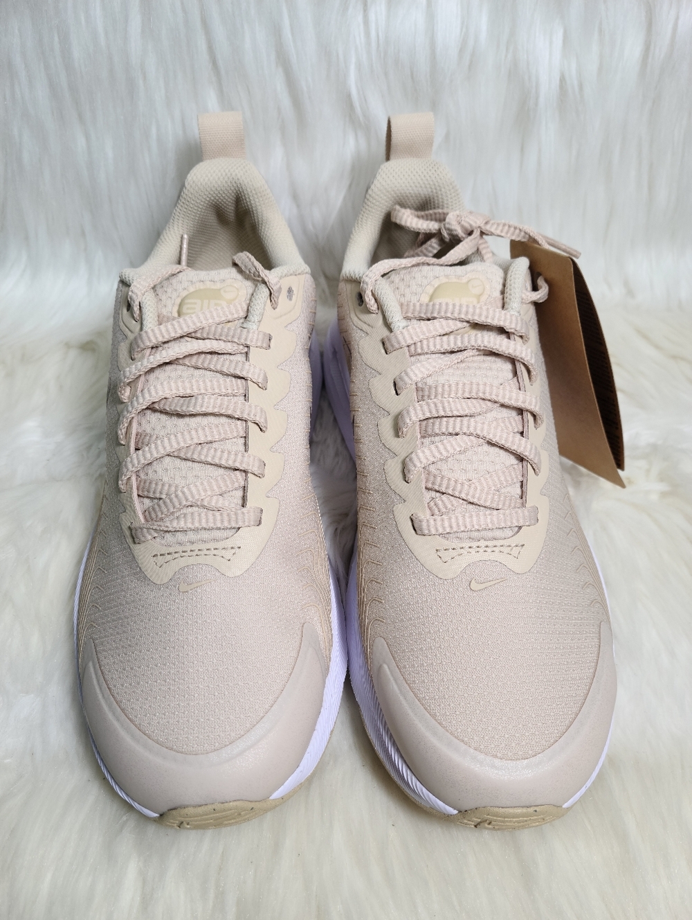 Nike Air Max Nuaxis Sanddrift Beige White Women 7 NEW - Picture 5 of 7